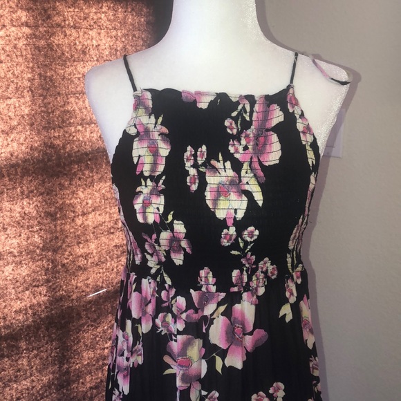 Free People Garden Party Onyx Floral Maxi Dress - Picture 4 of 12